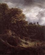 Jacob van Ruisdael Bentheim Castle painting